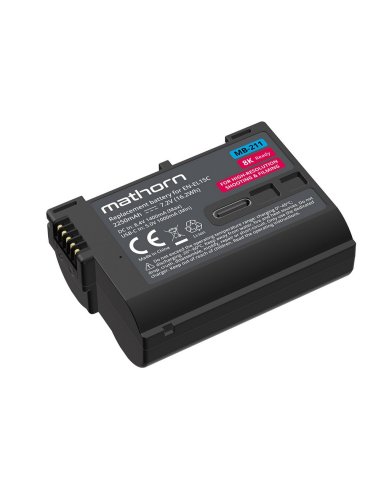 Battery Mathorn MB-211A 2250mAh USB-C replacement for EN-EL15C Nikon Z8