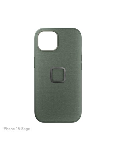 Peak Design Mobile Everyday Case Fabric iPhone 15 - Sage