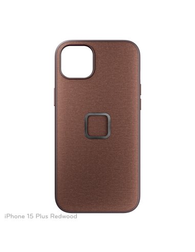 Peak Design Mobile Everyday Case Fabric iPhone 15 Plus - Redwood