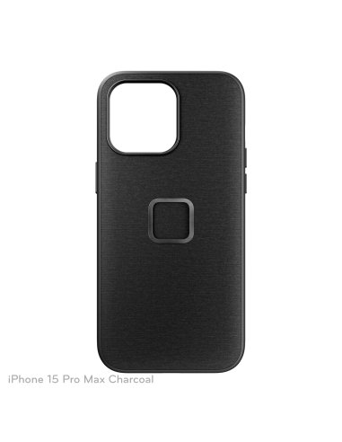 Peak Design Mobile Everyday Case Fabric iPhone 15 Pro Max - Charcoal