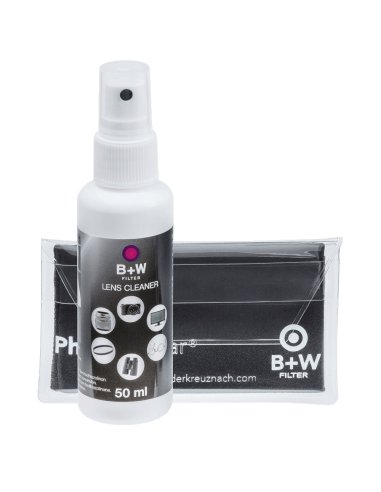 Lens cleaning set B+W Pump spray with cloth...