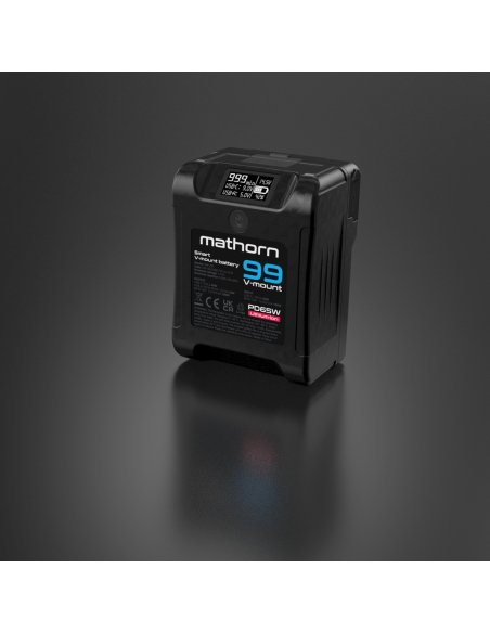 Akumulator Mathorn MB-V99 6800mAh PD65W OLED USB-C 99Wh V-mount