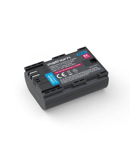OUTLET: Bateria Mathorn MB-201 2250mAh USB-C zamiennik LP-E6NH (EOL)