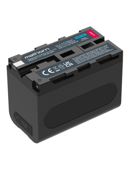 Akumulator Mathorn MB-701 6700mAh 50Wh USB-C LED for NP-F770