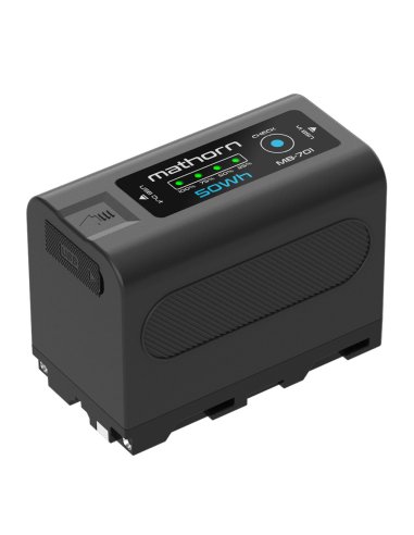 Mathorn battery MB-701 6700mAh 50Wh USB-C LED...