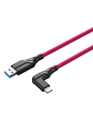 Kabel fotograficzny Mathorn MTC-201M 2m 10Gbps 60W USB A-C90 Magenta