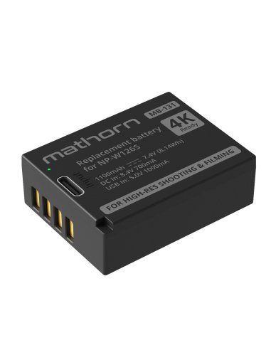 Mathorn battery MB-131 1100mAh USB-C for NP-W126S