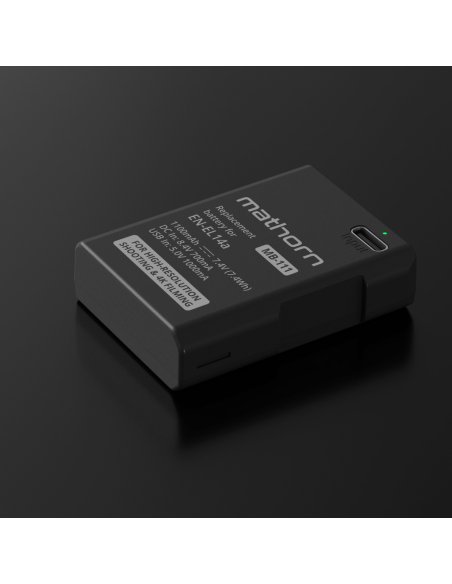 Bateria Mathorn MB-111 1100mAh USB-C zamiennik EN-EL14a