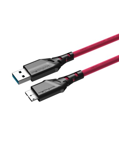 Mathorn tethering cable MTC-220M 2m 10Gbps USB A - MicroB Magenta