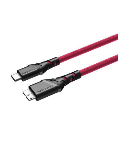 Mathorn tethering cable MTC-530M 5m 10Gbps USB C - MicroB Magenta