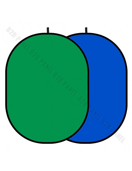 GlareOne Foldable Background 2in1 Green Blue 150x200 cm