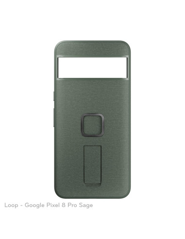 Peak Design Mobile Etui Everyday Case Loop Google Pixel 8 Pro - Szarozielone