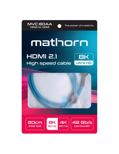 Mathorn video cable MVC-80AA HDMI - HDMI 2.1 8K...