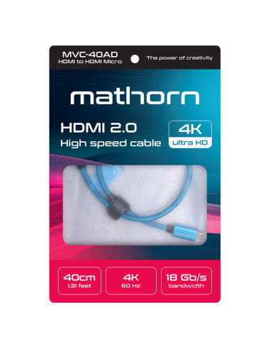 (EOL) Mathorn video cable MVC-40AD HDMI - HDMI...