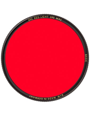 Filtr czerwony B+W Basic 090 Red Light 590 MRC...
