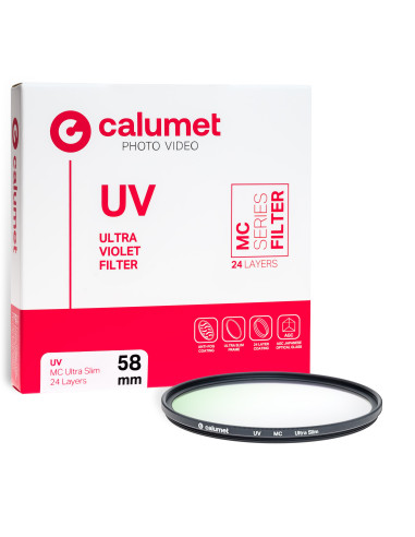 Calumet Filter UV MC 58 mm Ultra Slim 24 Layers