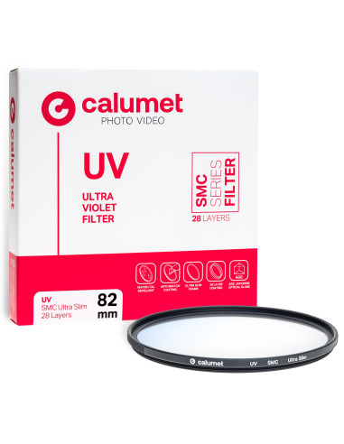 Calumet Filter UV SMC 82 mm Ultra Slim 28 Layers