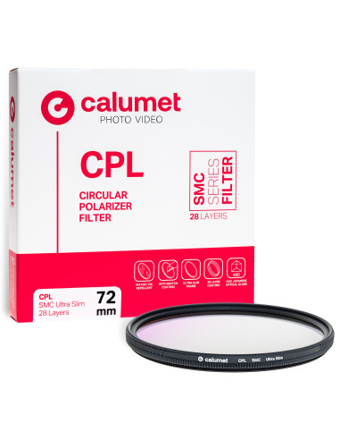 Calumet Filter CPL SMC 72 mm Ultra Slim 28 Layers