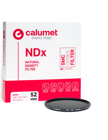 Calumet Filtr ND4x SMC 52 mm Ultra Slim 28 Layers