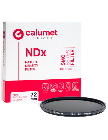 Calumet Filter ND4x SMC 72 mm Ultra Slim 28 Layers