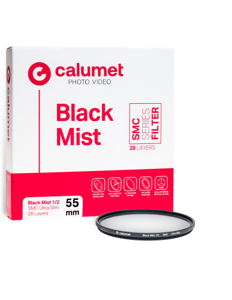 Calumet Filtr Black Mist 1/2 SMC 55 mm Ultra Slim 28 Layers