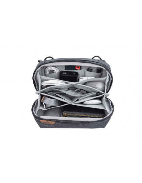 Wkład Travel Line Peak Design Tech Pouch Charcoal v2 - Grafitowy