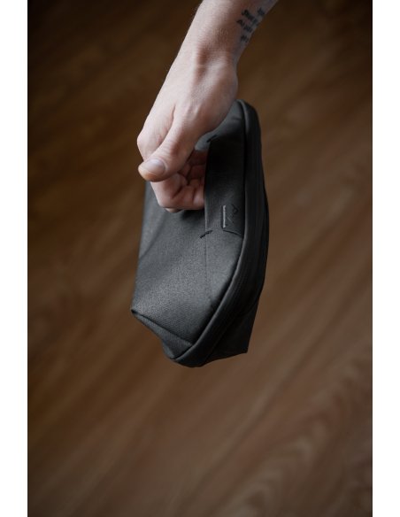 Kosmetyczka Travel Line Peak Design Wash Pouch Small Black – mała, czarna