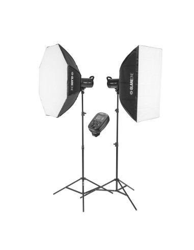 GlareOne Vega 400 Basic Kit - studio lighting kit