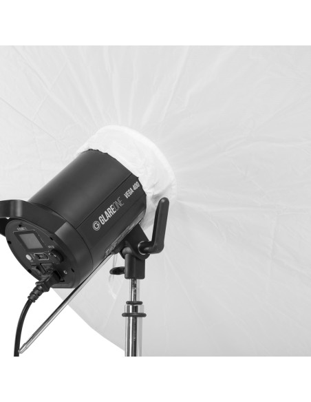 GlareOne Orb 100 Silver - umbrella with diffuser