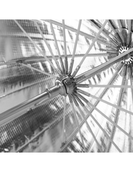 GlareOne Orb 100 Silver - umbrella with diffuser