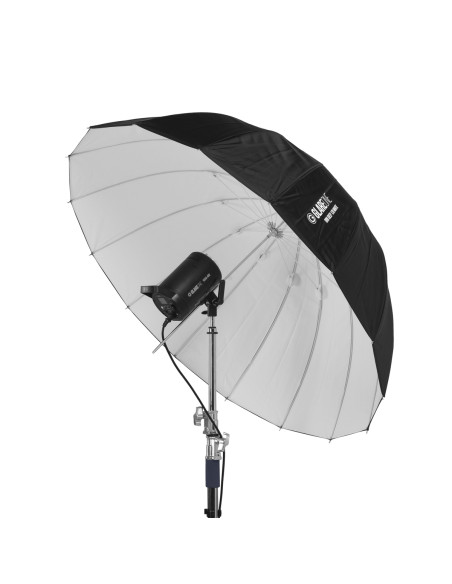 GlareOne Orb 130 White - deep umbrella with diffuser
