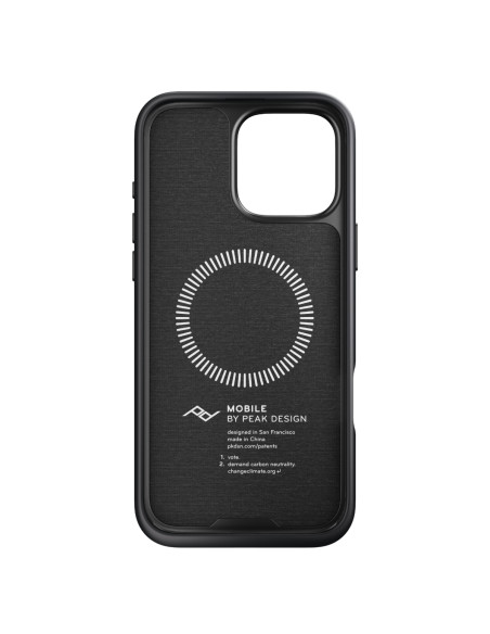 Peak Design Mobile Everyday Case Fabric iPhone 16 Pro Max - Charcoal