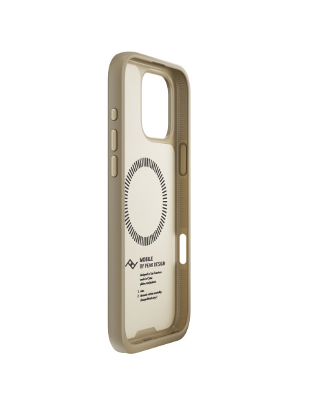 Peak Design Mobile Etui Everyday Case Clarino iPhone 16 Pro Max - Kość słoniowa
