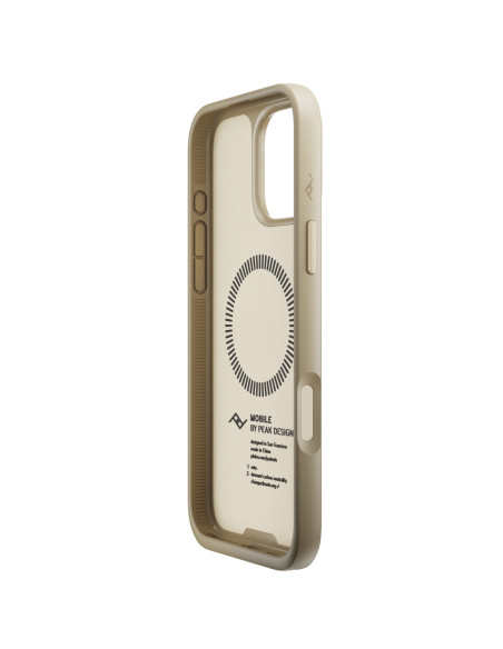 Peak Design Mobile Everyday Case Clarino iPhone 16 Pro Max - Bone