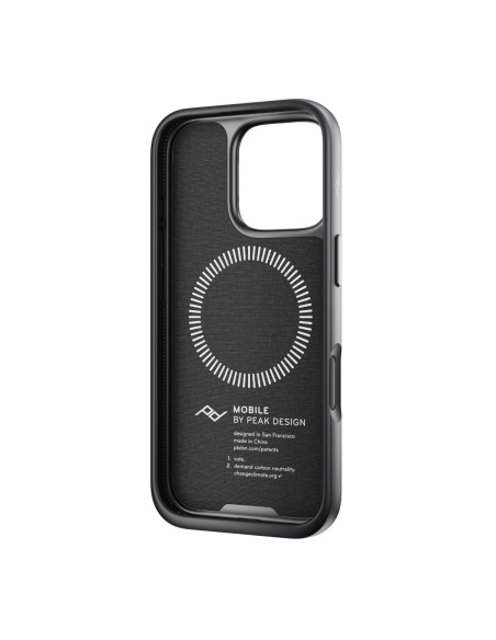 Peak Design Mobile Everyday Case Fabric iPhone 16 Pro - Charcoal