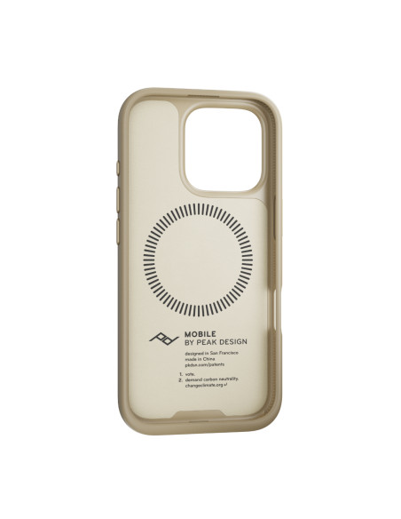 Peak Design Mobile Everyday Case Clarino iPhone 16 Pro - Bone