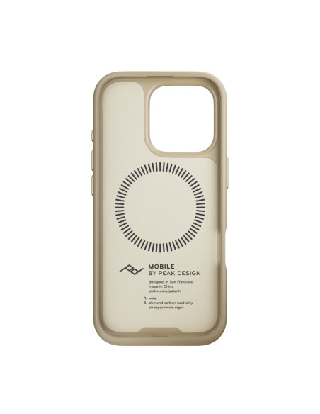 Peak Design Mobile Everyday Case Clarino iPhone 16 Pro - Bone