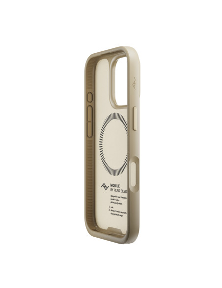 Peak Design Mobile Etui Everyday Case Clarino iPhone 16 Pro - Kość słoniowa
