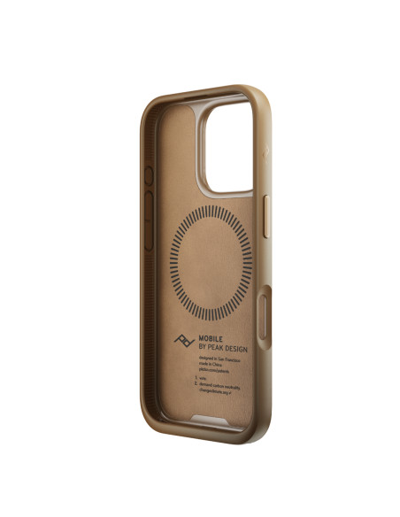 Peak Design Mobile Everyday Case Clarino iPhone 16 Pro - Tan