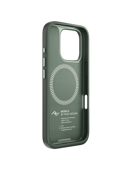 Peak Design Mobile Etui Everyday Loop Case  iPhone 16 Pro - Szarozielony