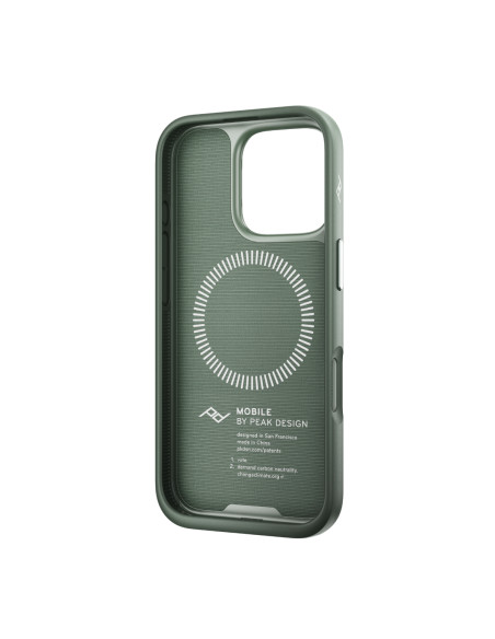 Peak Design Mobile Etui Everyday Loop Case  iPhone 16 Pro - Szarozielony