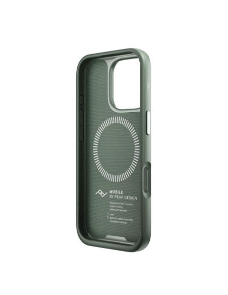 Peak Design Mobile Etui Everyday Loop Case  iPhone 16 Pro - Szarozielony