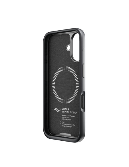 Peak Design Mobile Everyday Case Fabric iPhone 16 - Charcoal