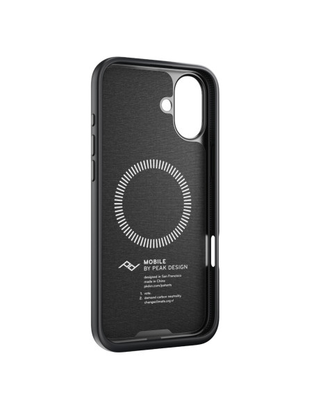 Peak Design Mobile Everyday Case Fabric iPhone 16 Plus - Charcoal