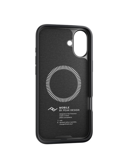 Peak Design Mobile Everyday Case Fabric iPhone 16 Plus - Charcoal