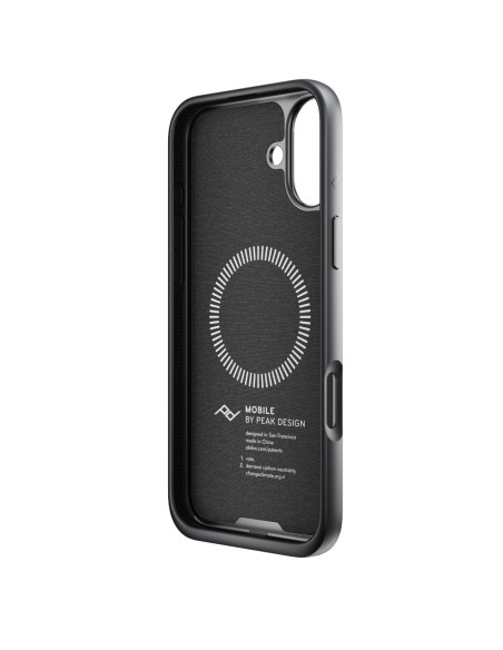 Peak Design Mobile Everyday Case Fabric iPhone 16 Plus - Charcoal