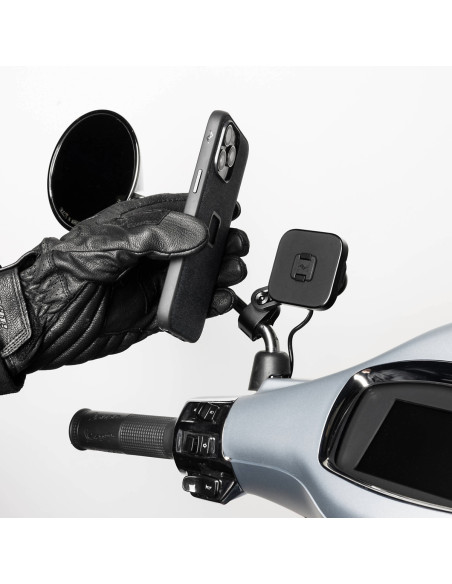 Peak Design Mobile Motorcycle Mount Mirror Mount Charging Black
