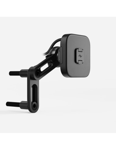 Peak Design Motorcycle Mount Brake/Clutch Mount Charging Black - Uchwyt Moto Do Telefonu Na Klamkę Hamulca/Sprzęgła Z Ładowaniem