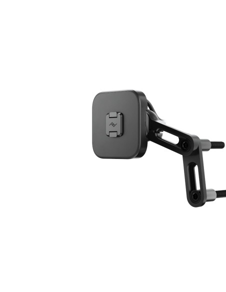 Peak Design Motorcycle Mount Brake/Clutch Mount Charging Black - Uchwyt Moto Do Telefonu Na Klamkę Hamulca/Sprzęgła Z Ładowaniem