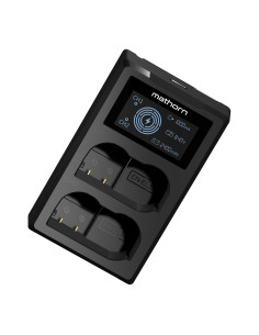 Mathorn Dual Battery Charger MBC-D210 USB-C for Nikon...